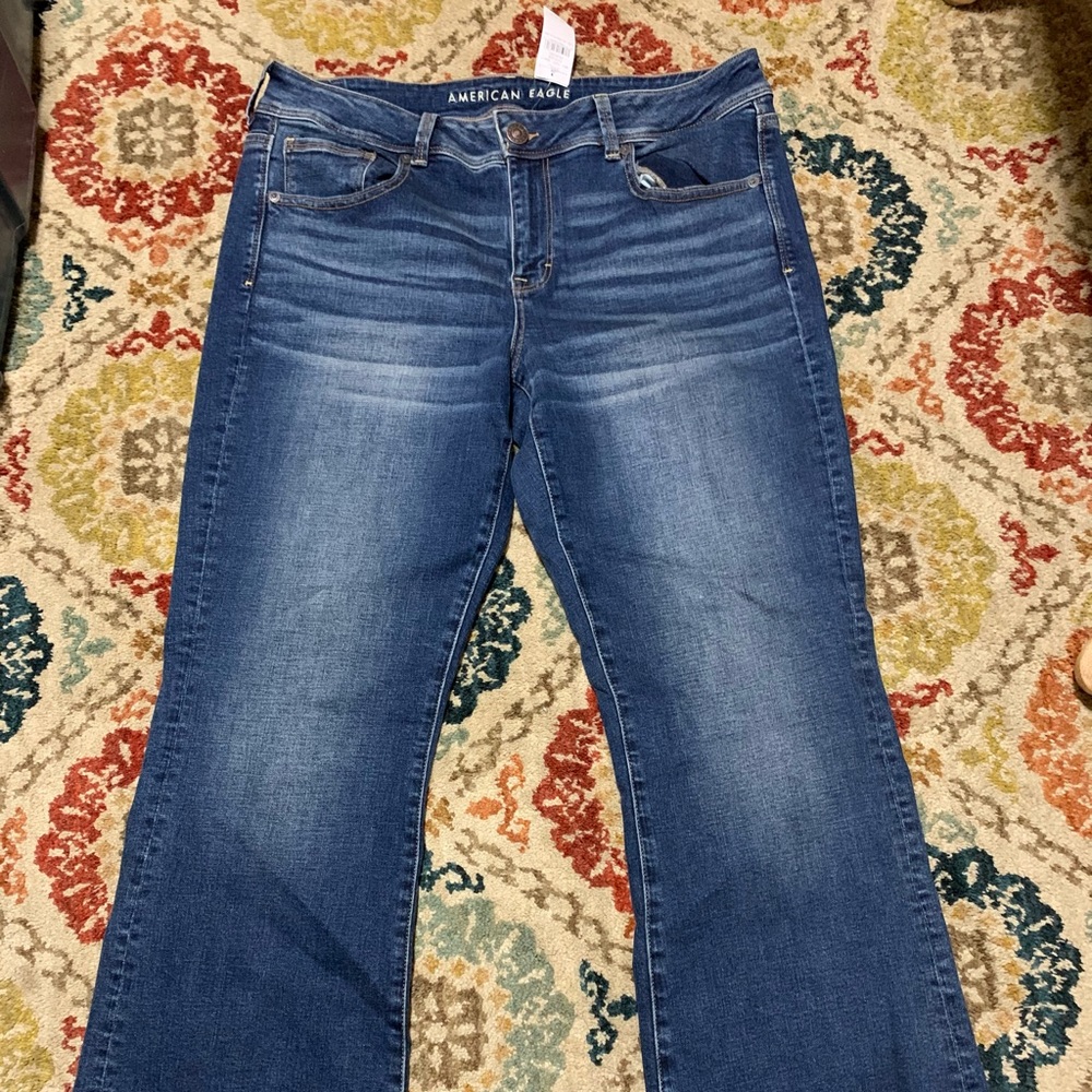 American Eagle size 16 regular super stretch jeans